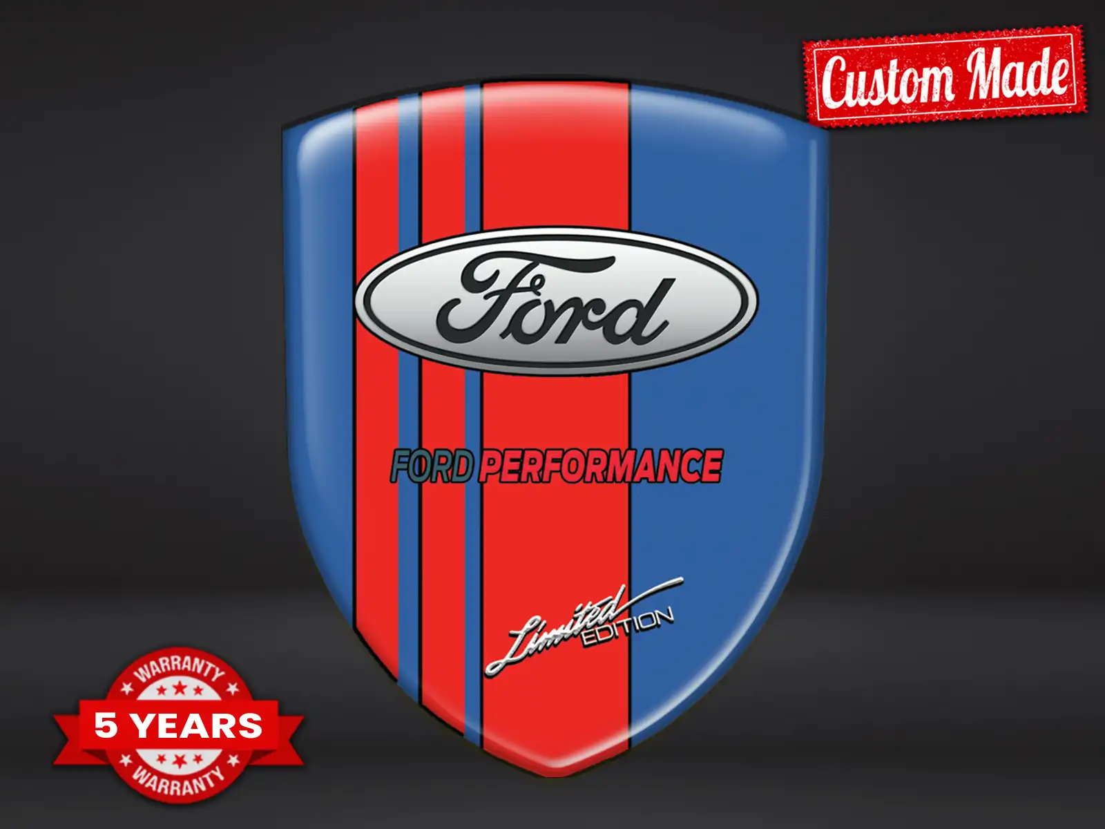 Ford Sticker Renforcé Design Max Stylé Pro Résistant